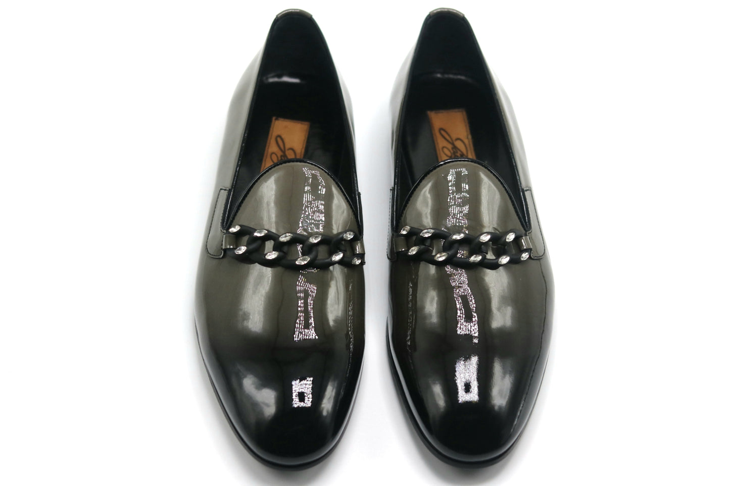 Luxury two-tone blend loafers
