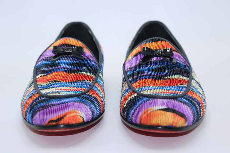 COAT OF MANY COLORS KNOT BOW