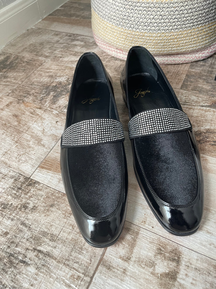 MENS LUXURY PATENT CALFSKIN LOAFERS